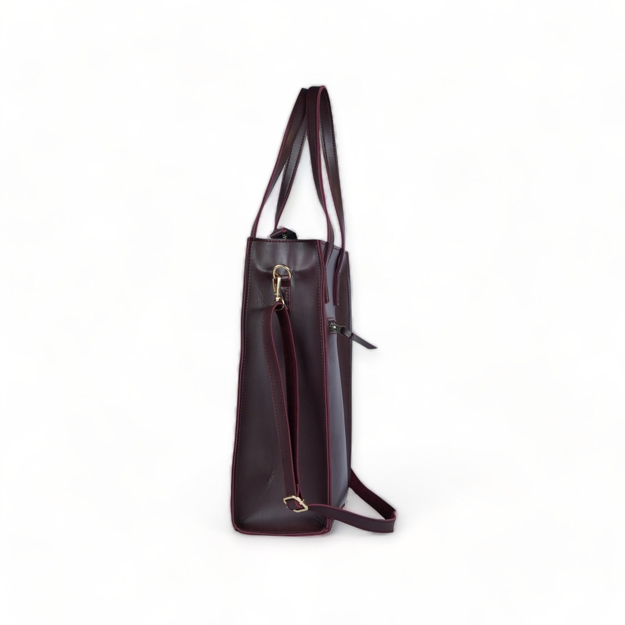 Premium Leather Handbag Brown